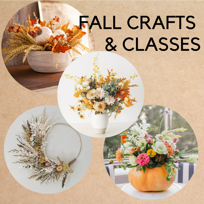 Fall Workshops and Craft Kits