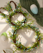 Load image into Gallery viewer, Spring Faux Bunny Wreath
