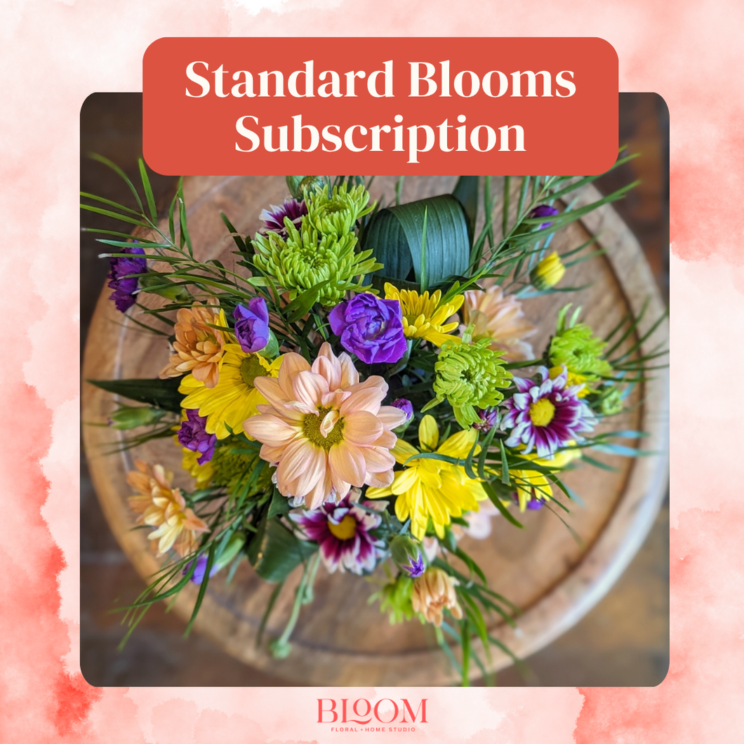 Standard - Vased Blooms Subscription