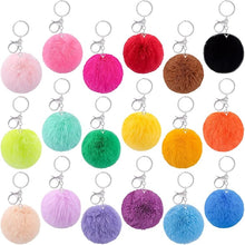 Load image into Gallery viewer, Fluffy Keychain Ball
