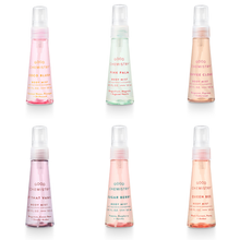 Load image into Gallery viewer,  'Good Chemistry' body mist bottles on a white background
