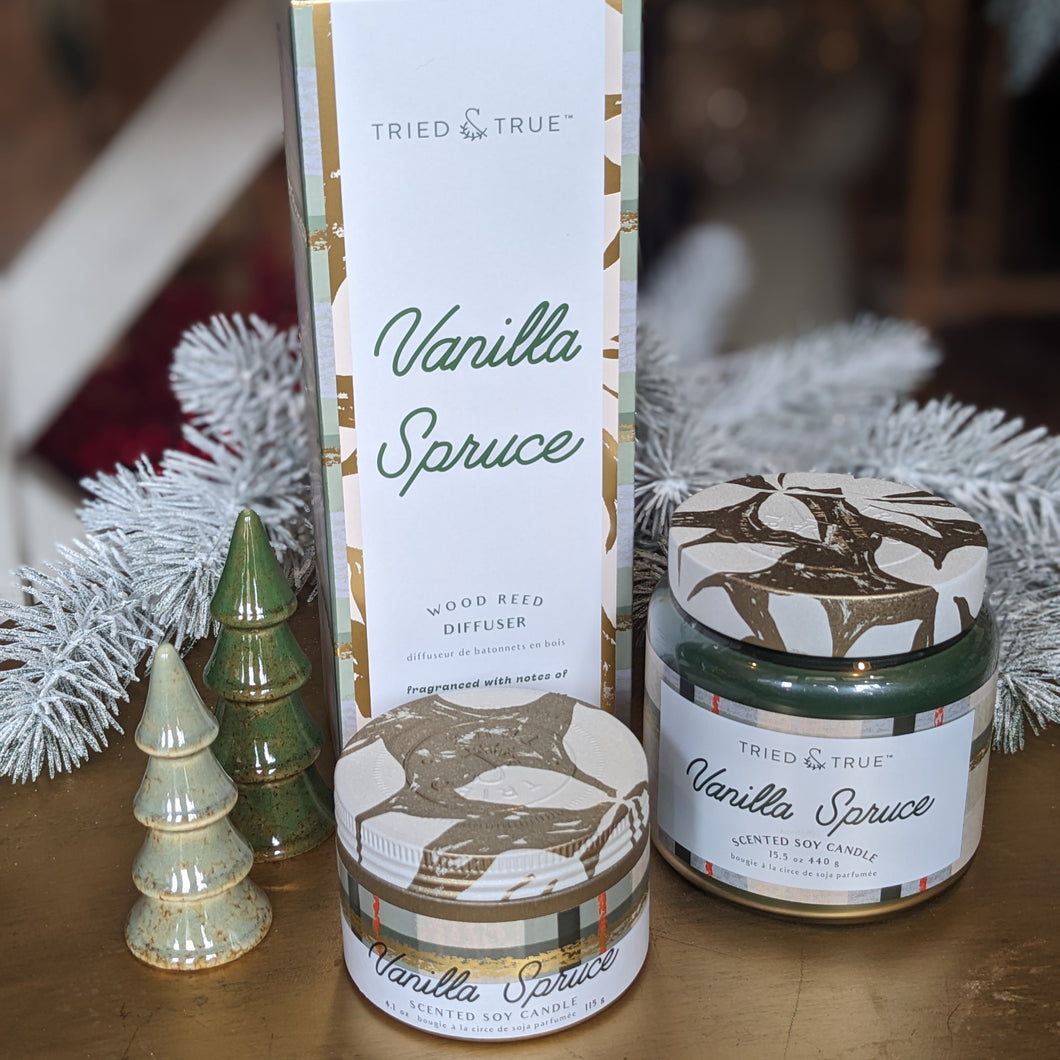 Vanilla Spruce Scent Collection