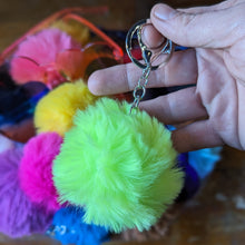 Load image into Gallery viewer, Fluffy Keychain Ball
