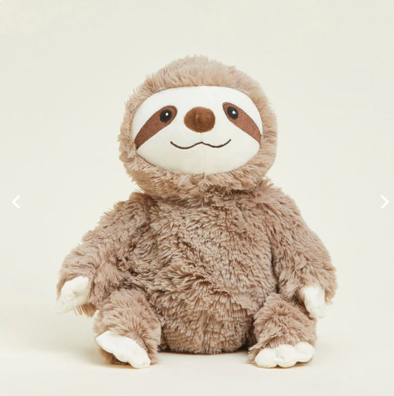 Large Sloth Warmie Plush