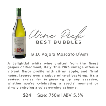 Load image into Gallery viewer, G.D. Vajara Moscato D’Asti
