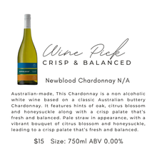 Load image into Gallery viewer, Newblood Chardonay Non Alcoholic

