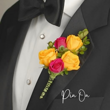 Load image into Gallery viewer, Boutonniere Pin-On
